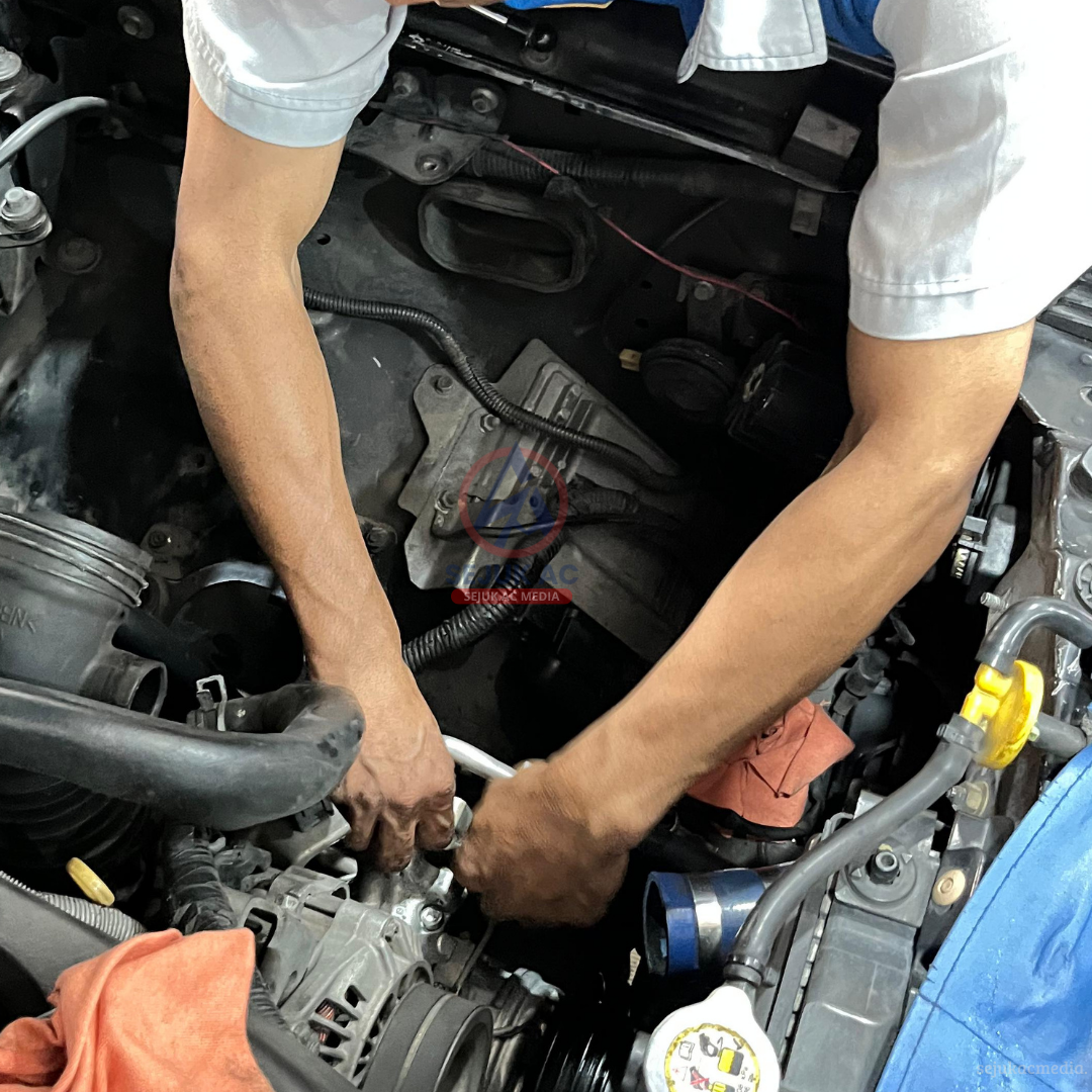 Mesin Mobil Bergetar