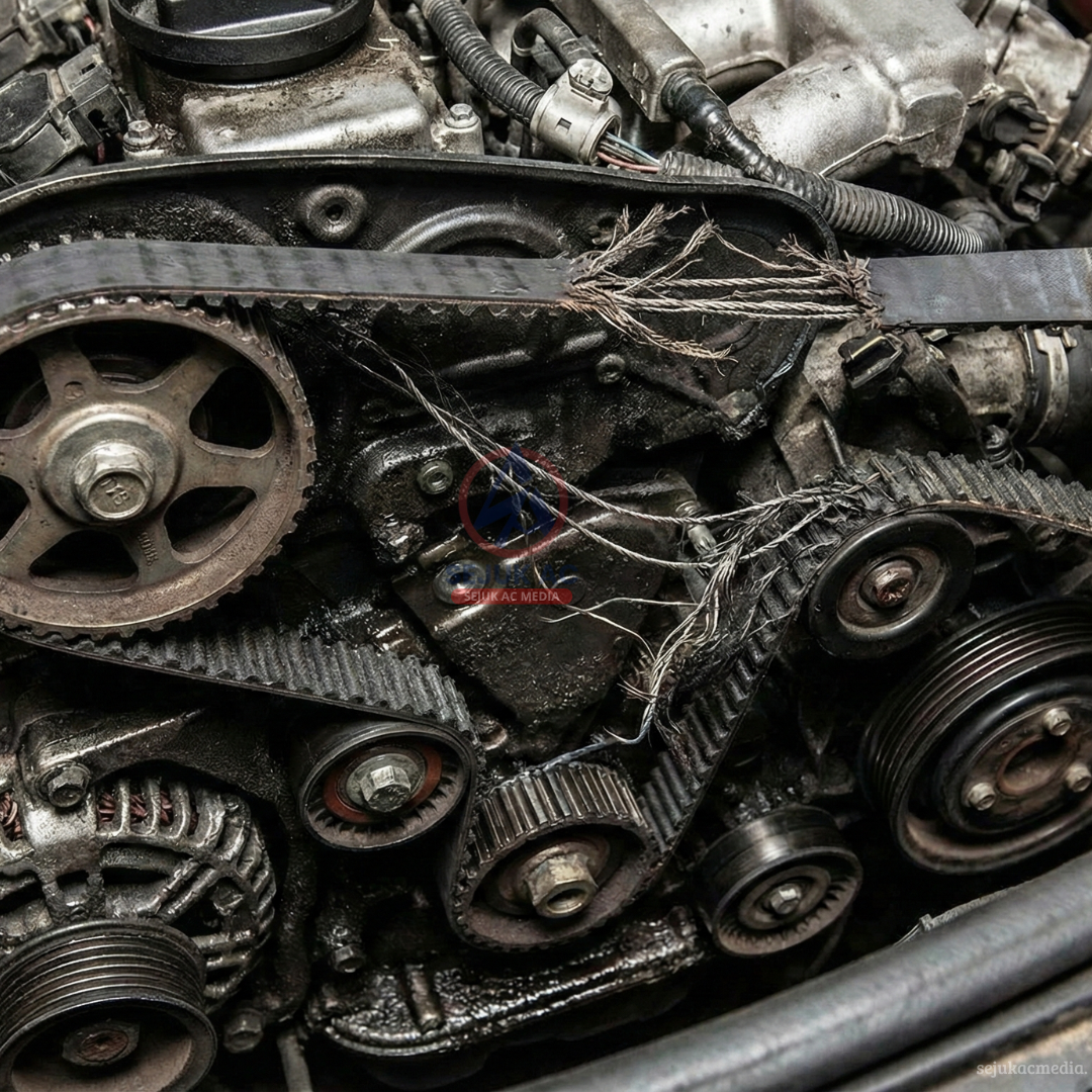 Timing belt putus