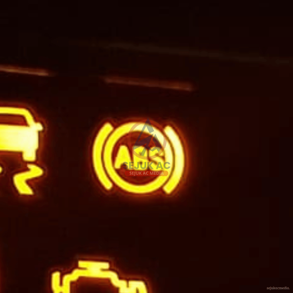 Lampu ABS Menyala
