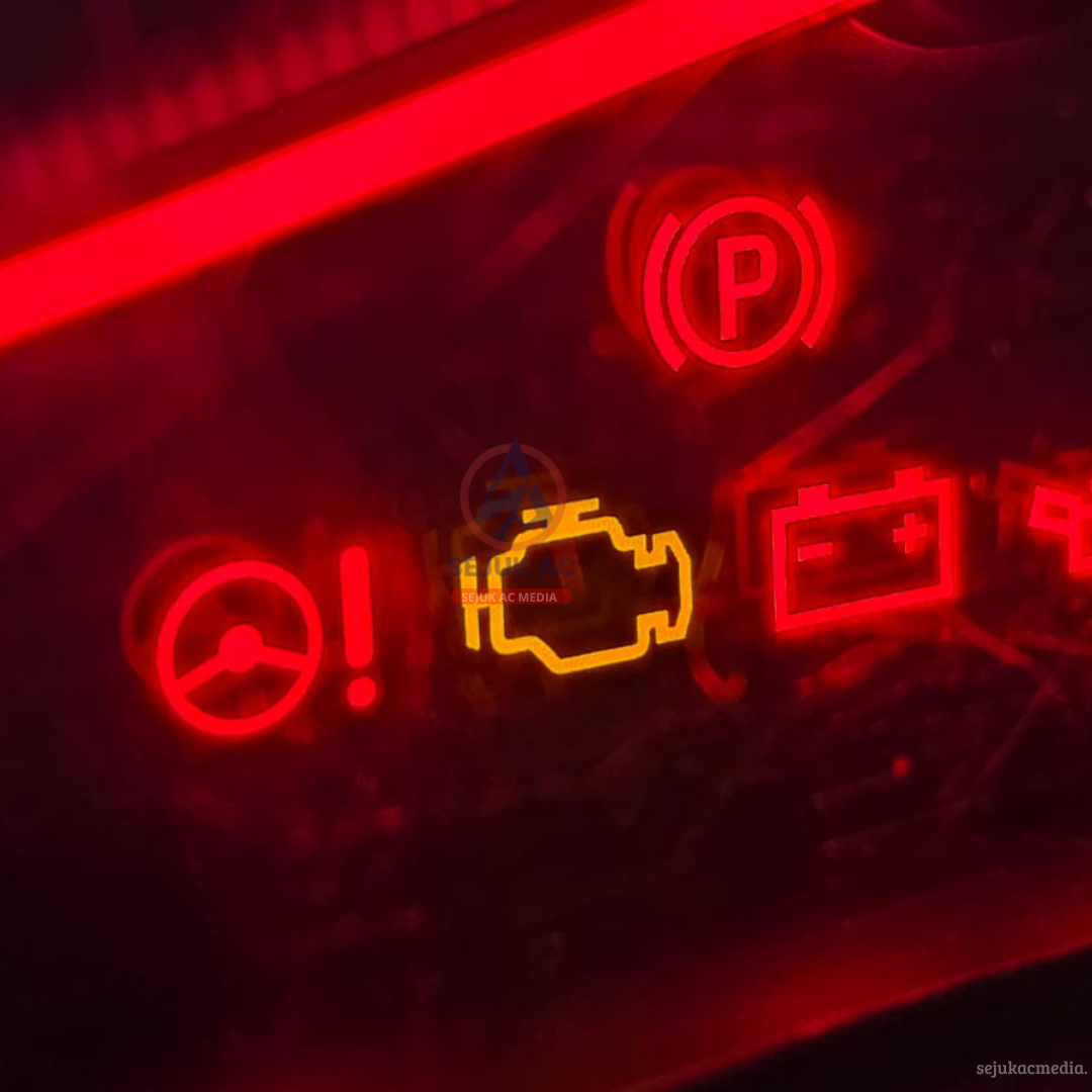 Lampu Check Engine Berkedip