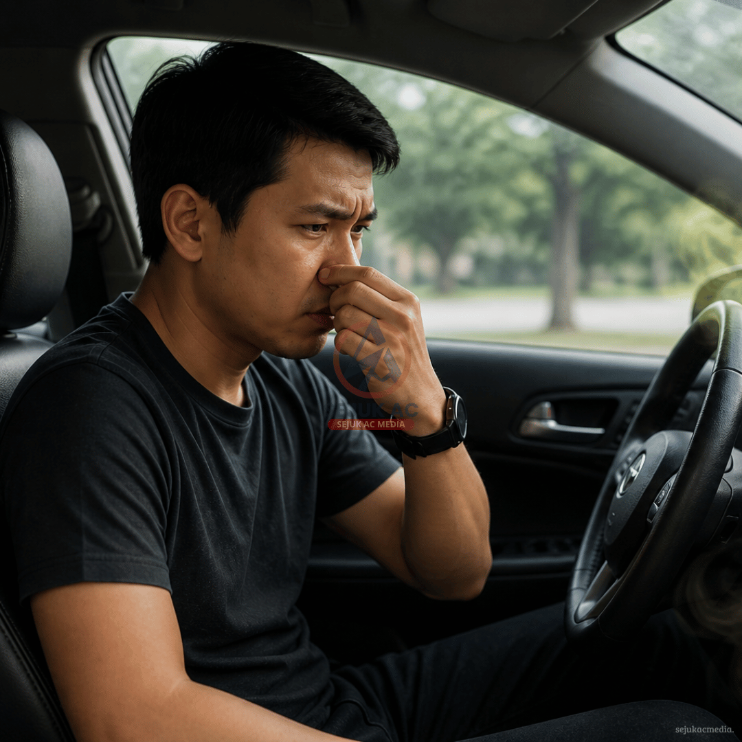 Bau Bensin Masuk Kabin Mobil