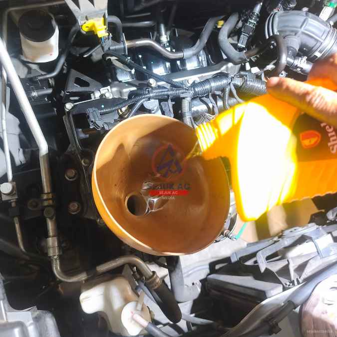 fungsi pompa oli mobil