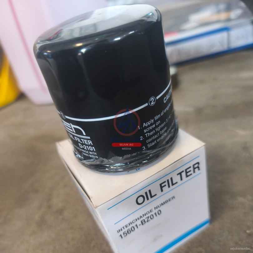 cara kerja filter oli mobil